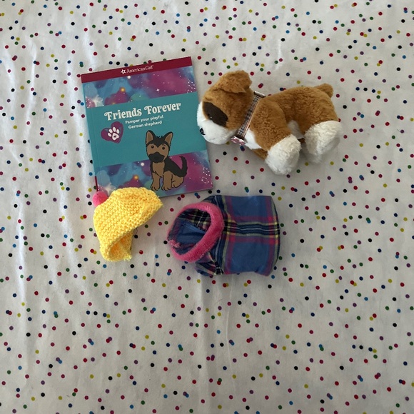 American girl dog and accessories - Picture 1 of 1